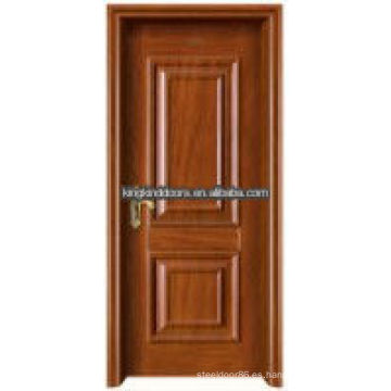 Transferencia de calor Interior de madera puerta Rey-01 con marco de acero